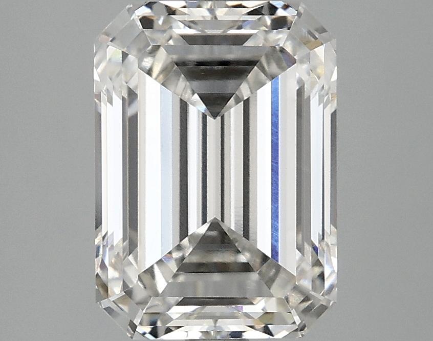3.15 Carat Emerald Shaped Excellent Cut VVS2 IGI Certified Lab Grown Diamond