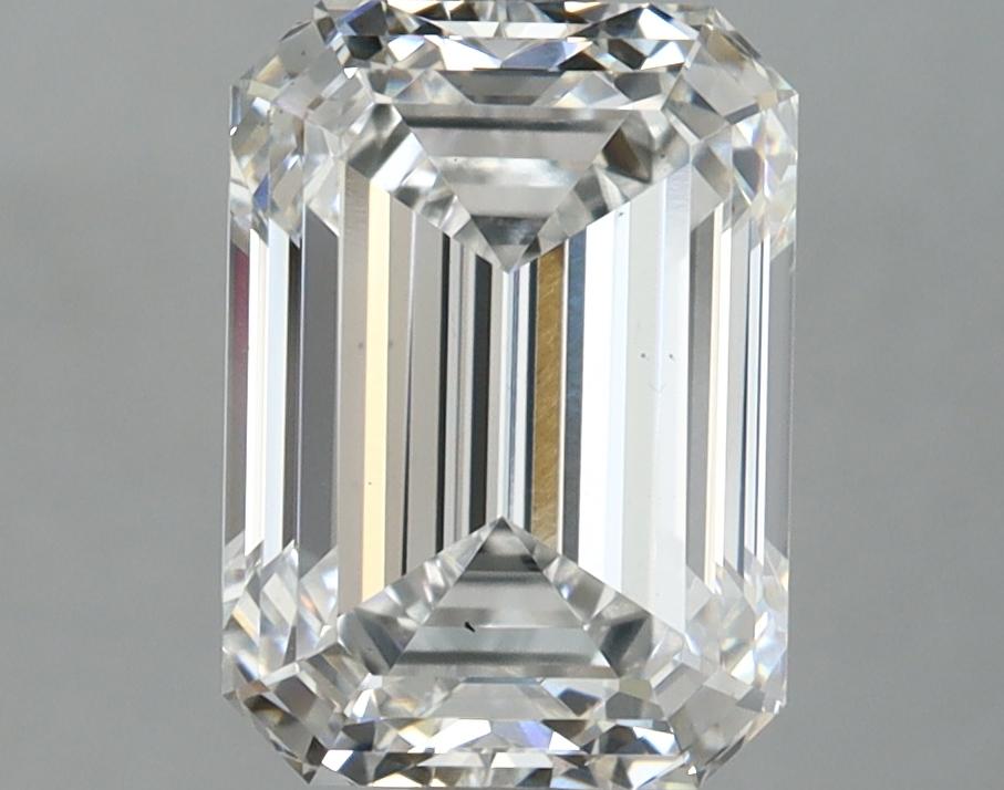 3.07 Carat Emerald Shaped Excellent Cut VS2 IGI Certified Lab Grown Diamond