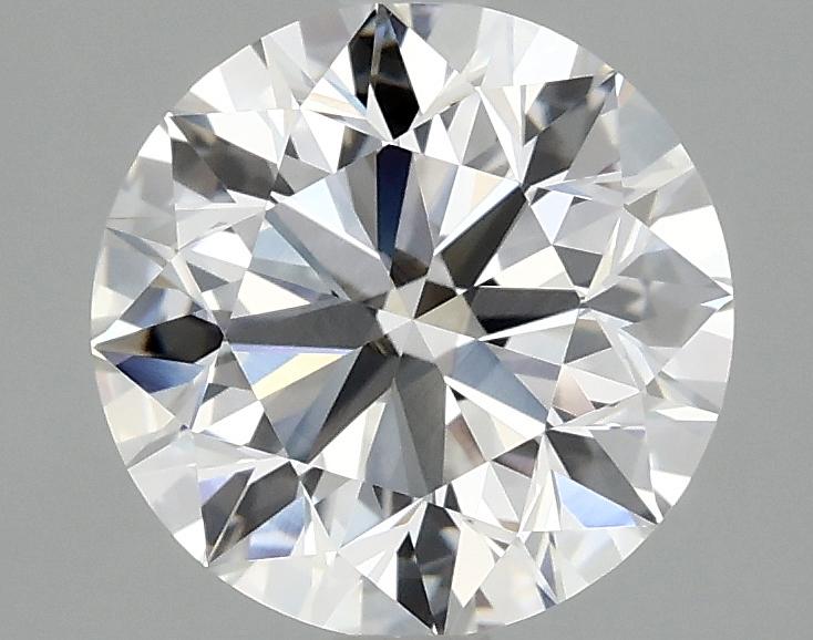 2.56 Carat Round Shaped Excellent Cut VVS2 IGI Certified Lab Grown Diamond