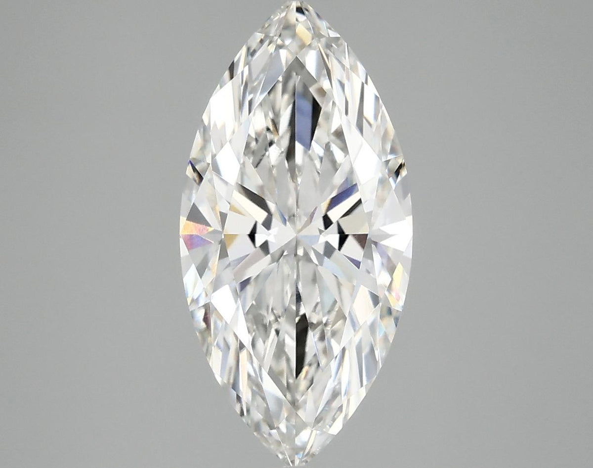2.53 Carat Marquise Shaped Ideal Cut VVS1 IGI Certified Lab Grown Diamond