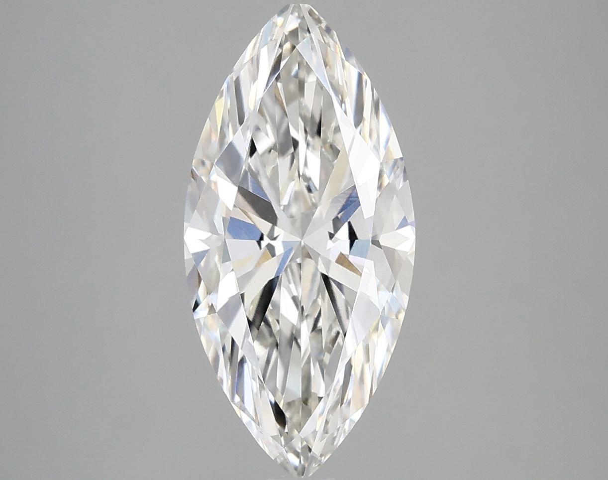 2.51 Carat Marquise Shaped Excellent Cut VVS2 IGI Certified Lab Grown Diamond
