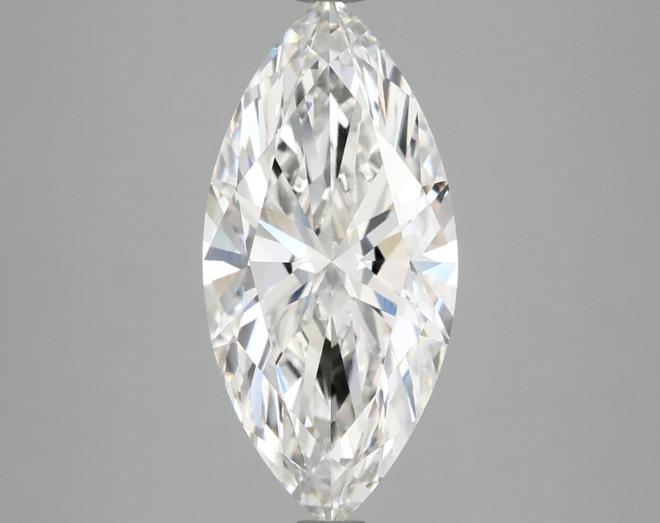 3.2 Carat Marquise Shaped Excellent Cut VS1 IGI Certified Lab Grown Diamond