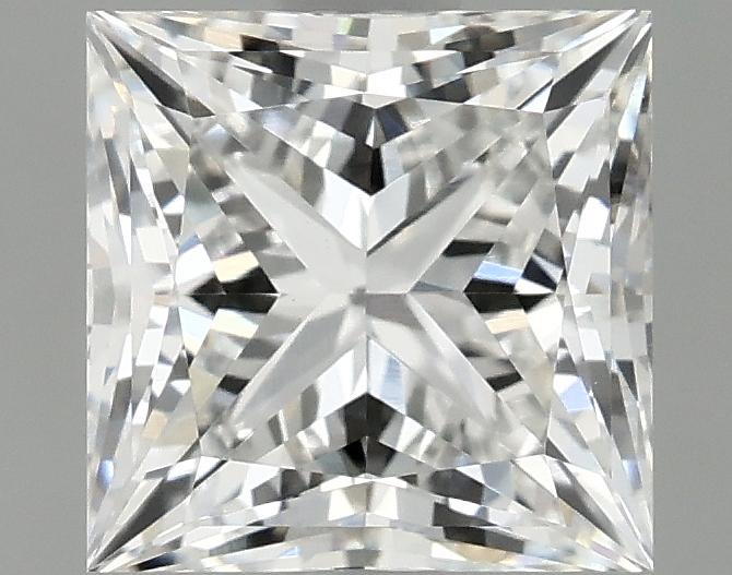 1.59 Carat Princess Shaped Ideal Cut VVS2 IGI Certified Lab Grown Diamond