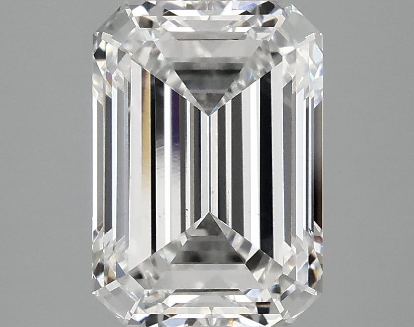 3.09 Carat Emerald Shaped Ideal Cut VS1 IGI Certified Lab Grown Diamond