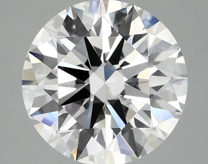 3.07 Carat Round Shaped Ideal Cut VVS2 IGI Certified Lab Grown Diamond