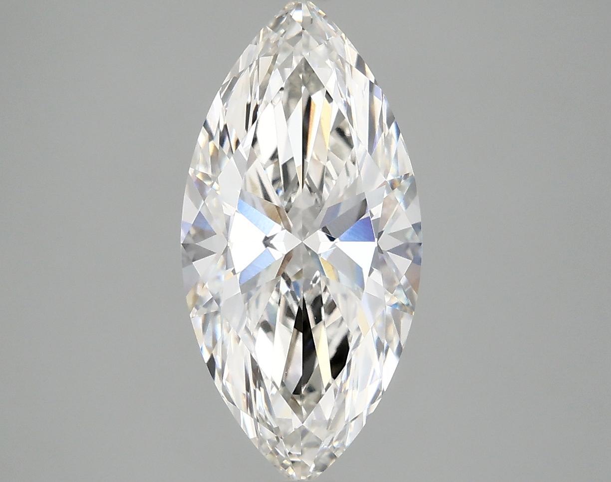 2.5 Carat Marquise Shaped Ideal Cut VVS2 IGI Certified Lab Grown Diamond