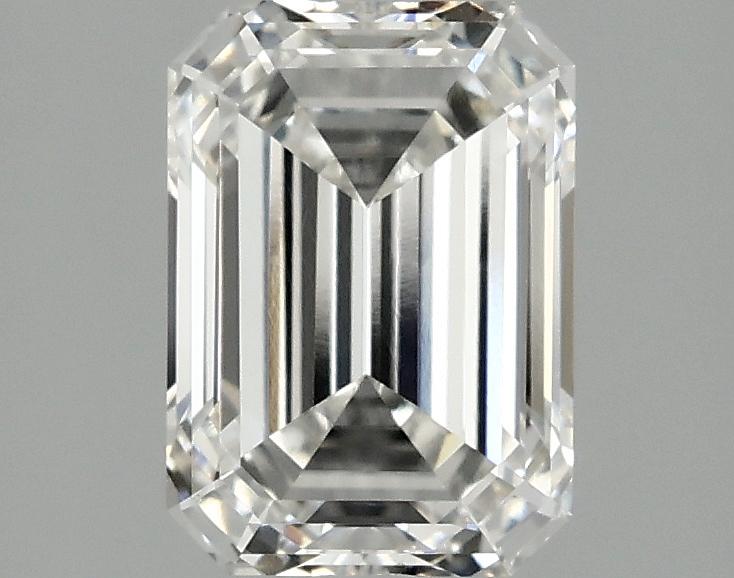 2.1 Carat Emerald Shaped Ideal Cut VS1 IGI Certified Lab Grown Diamond