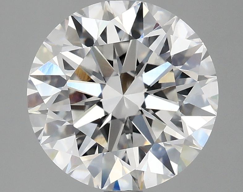 3.06 Carat Round Shaped Excellent Cut VVS2 IGI Certified Lab Grown Diamond