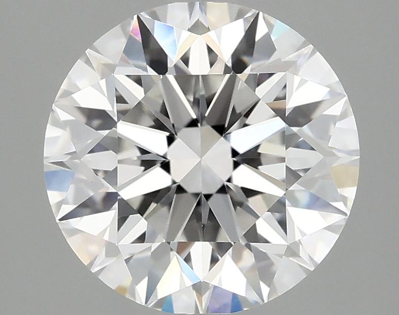 3.06 Carat Round Shaped Excellent Cut VVS2 IGI Certified Lab Grown Diamond
