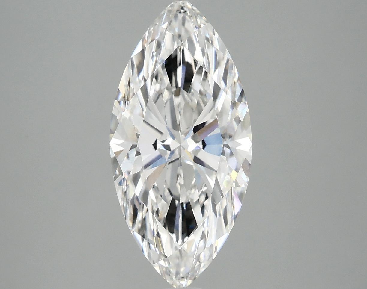 2.56 Carat Marquise Shaped Excellent Cut VS1 IGI Certified Lab Grown Diamond