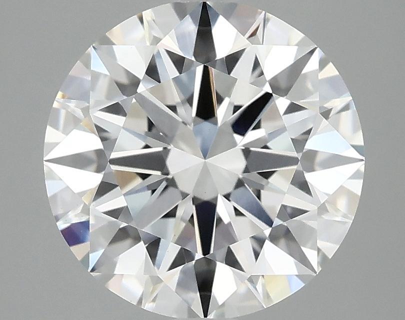 3.07 Carat Round Shaped Ideal Cut VVS2 IGI Certified Lab Grown Diamond