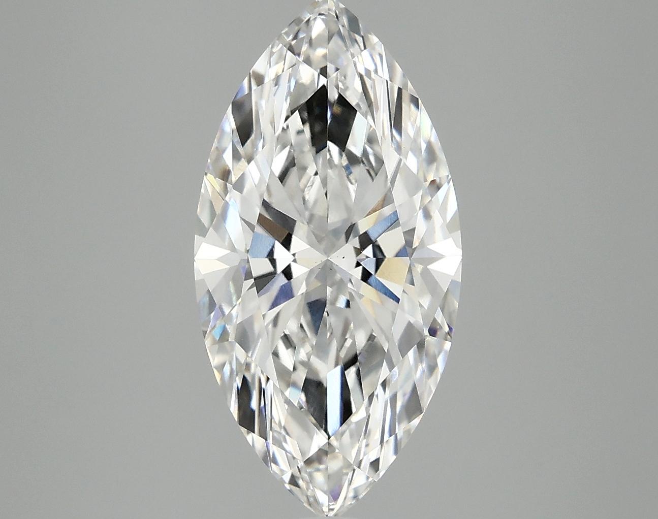 3.4 Carat Marquise Shaped Ideal Cut VS1 IGI Certified Lab Grown Diamond