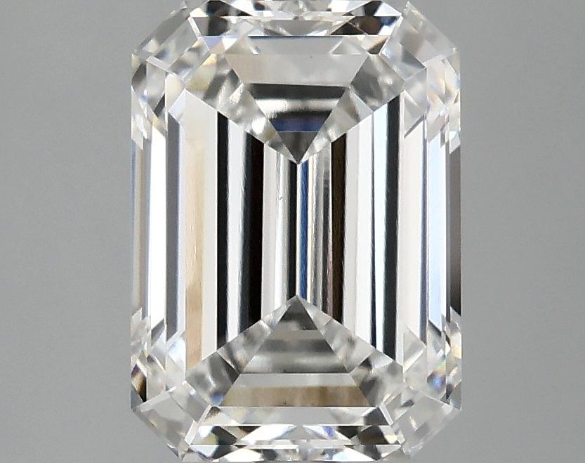 3.09 Carat Emerald Shaped Ideal Cut VS1 IGI Certified Lab Grown Diamond