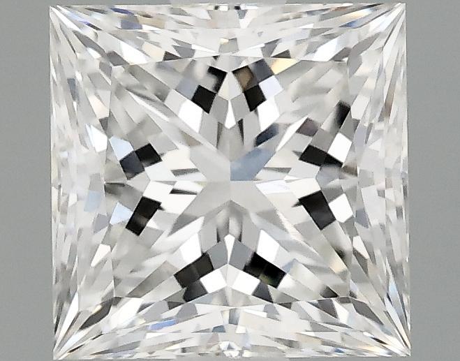 1.55 Carat Princess Shaped Ideal Cut VVS2 IGI Certified Lab Grown Diamond