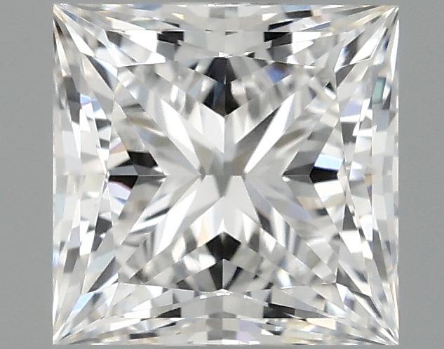 1.08 Carat Princess Shaped Ideal Cut VVS2 IGI Certified Lab Grown Diamond