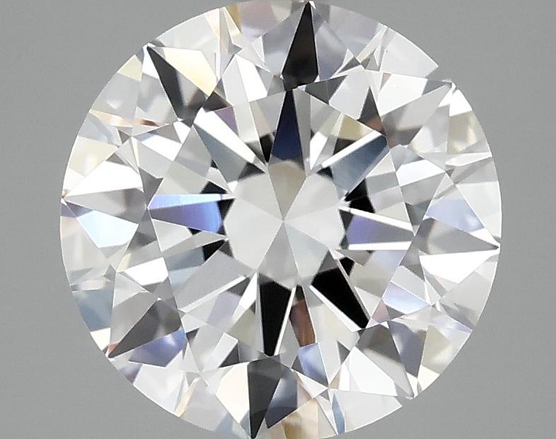 3.01 Carat Round Shaped Ideal Cut VVS2 IGI Certified Lab Grown Diamond