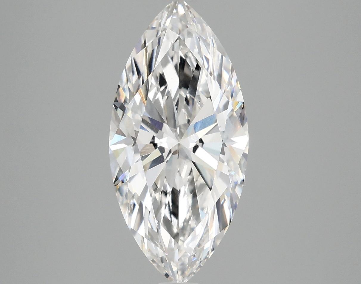 2.42 Carat Marquise Shaped Excellent Cut VS1 IGI Certified Lab Grown Diamond