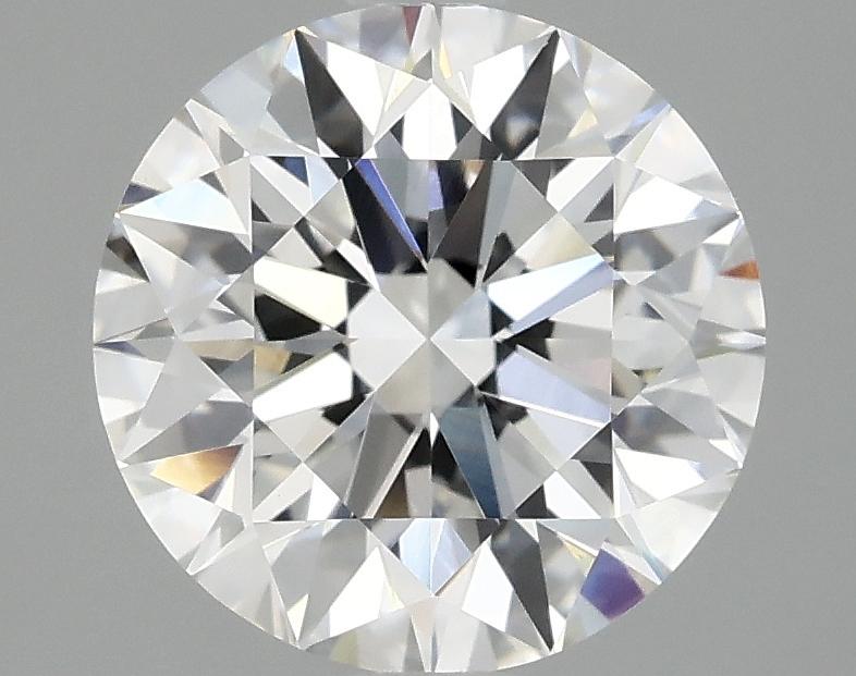 3.01 Carat Round Shaped Excellent Cut VVS2 IGI Certified Lab Grown Diamond