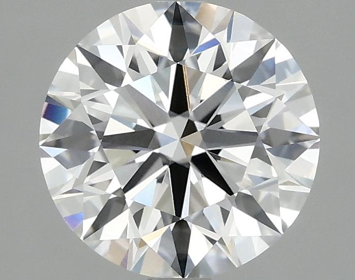 2.06 Carat Round Shaped Ideal Cut VVS2 IGI Certified Lab Grown Diamond