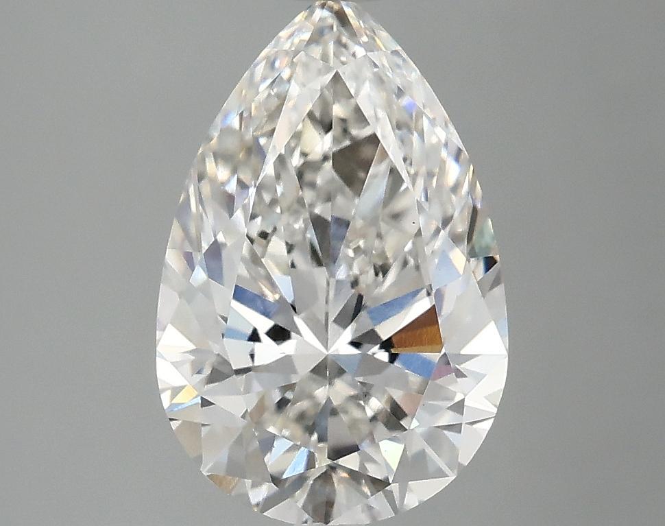 2.57 Carat Pear Shaped Excellent Cut VS1 IGI Certified Lab Grown Diamond