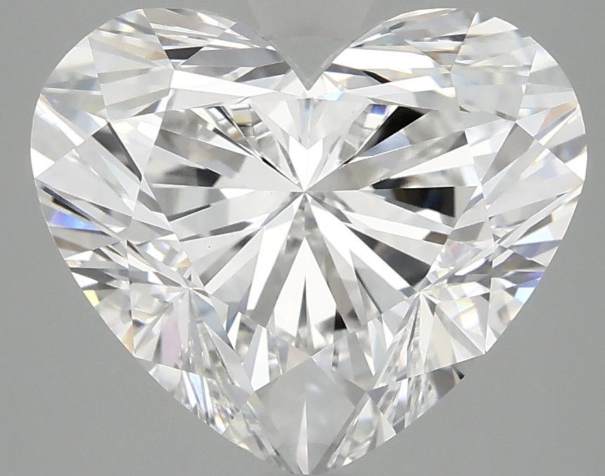 5.03 Carat Heart Shaped Excellent Cut VVS2 IGI Certified Lab Grown Diamond