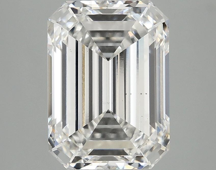 3.09 Carat Emerald Shaped Excellent Cut VS2 IGI Certified Lab Grown Diamond