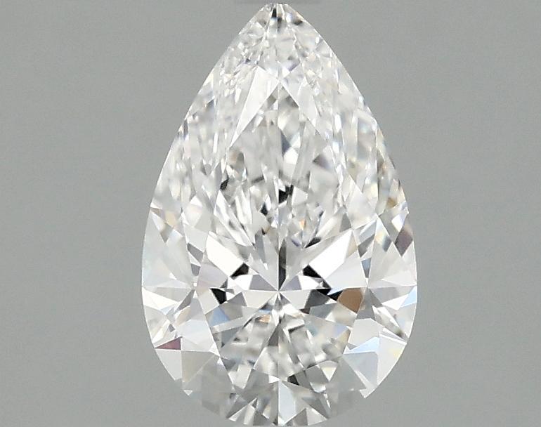 1.02 Carat Pear Shaped Ideal Cut VVS2 IGI Certified Lab Grown Diamond