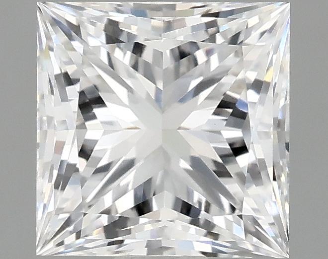1.33 Carat Princess Shaped Ideal Cut VVS2 IGI Certified Lab Grown Diamond