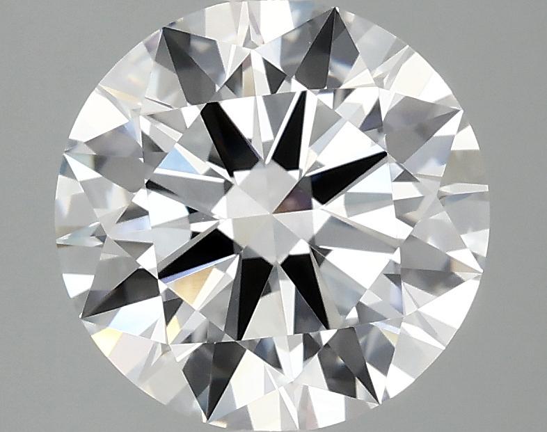 2.89 Carat Round Shaped Excellent Cut VVS2 IGI Certified Lab Grown Diamond