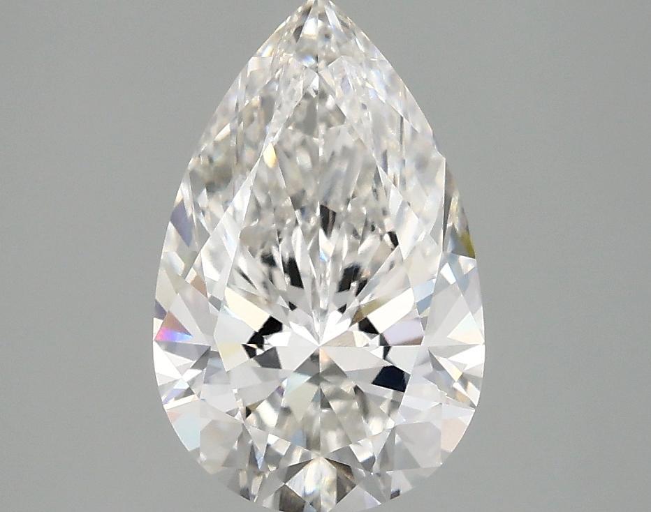 2.03 Carat Pear Shaped Ideal Cut VVS2 IGI Certified Lab Grown Diamond