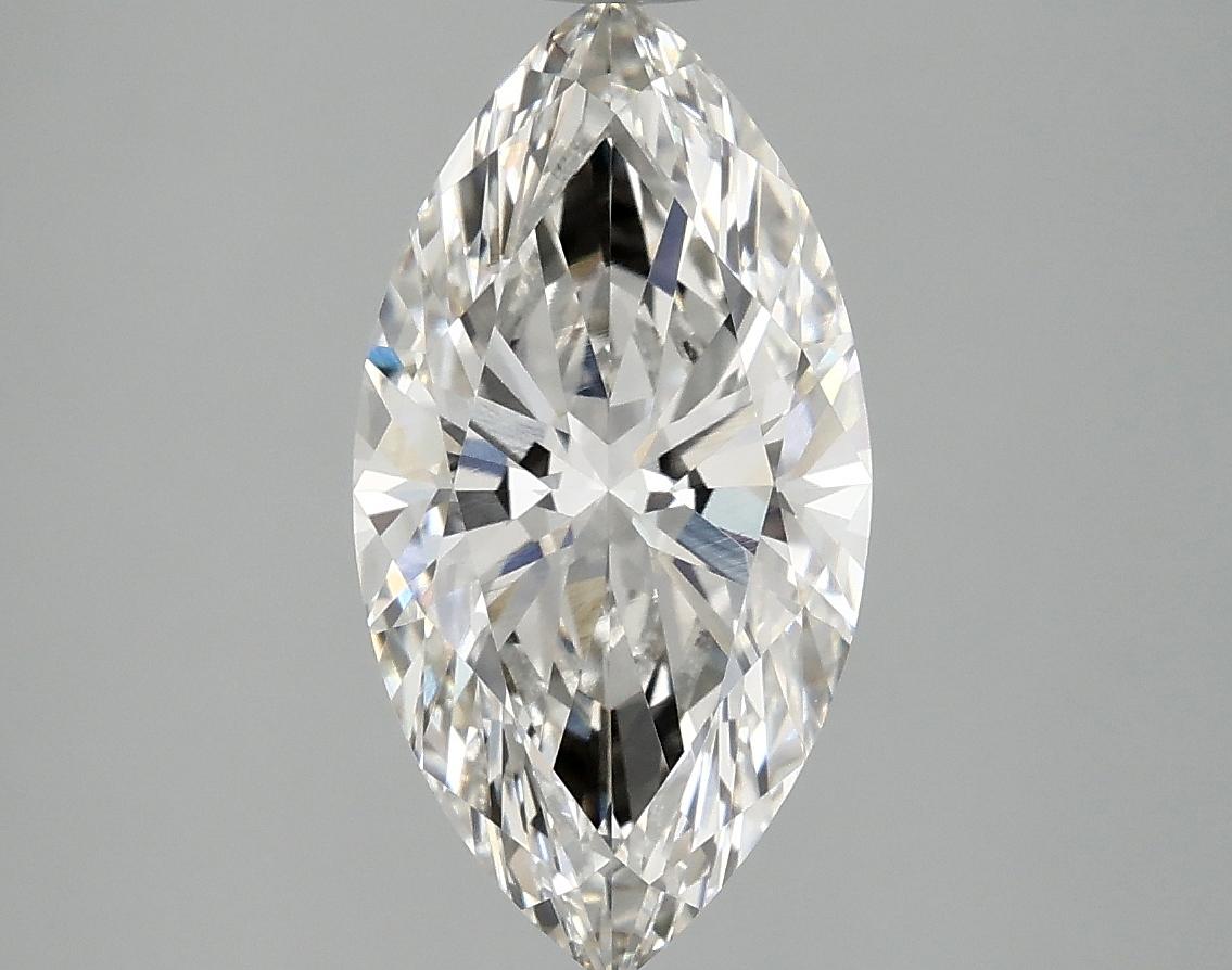 2.5 Carat Marquise Shaped Ideal Cut VVS2 IGI Certified Lab Grown Diamond