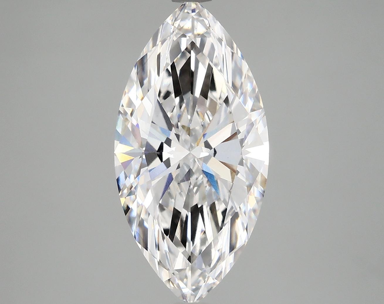 3.19 Carat Marquise Shaped Ideal Cut VS1 IGI Certified Lab Grown Diamond