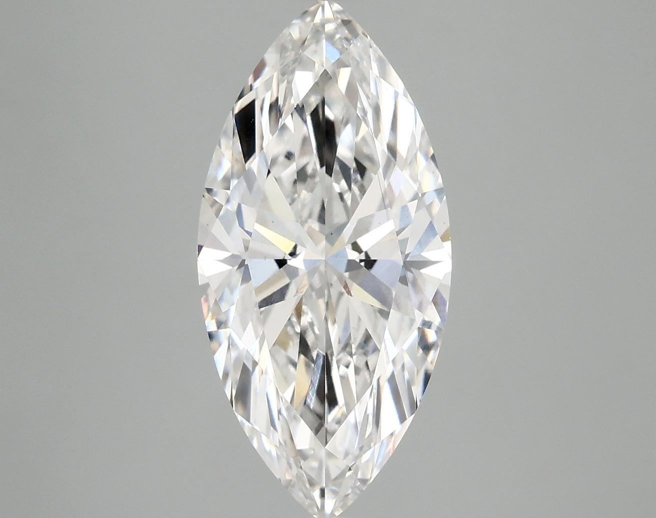 3.1 Carat Marquise Shaped Excellent Cut VS1 IGI Certified Lab Grown Diamond