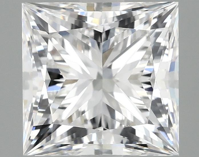2.43 Carat Princess Shaped Ideal Cut VVS2 IGI Certified Lab Grown Diamond