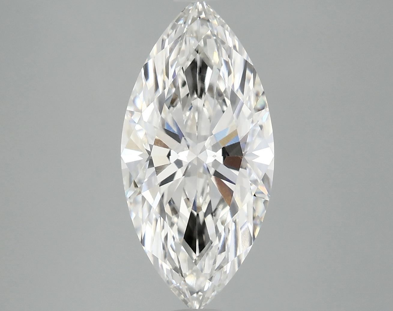 3.2 Carat Marquise Shaped Excellent Cut VS1 IGI Certified Lab Grown Diamond