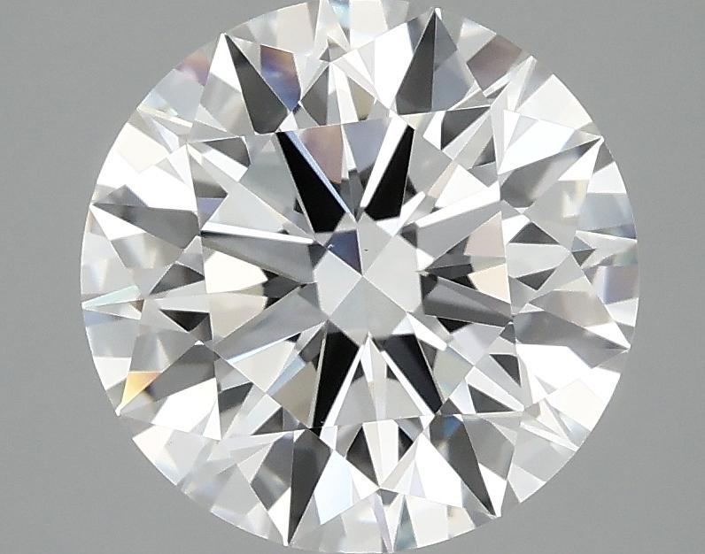 3.09 Carat Round Shaped Ideal Cut VVS2 IGI Certified Lab Grown Diamond