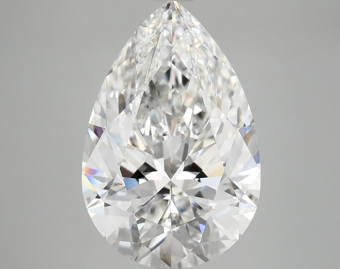 6.32 Carat Pear Shaped Excellent Cut VS2 IGI Certified Lab Grown Diamond
