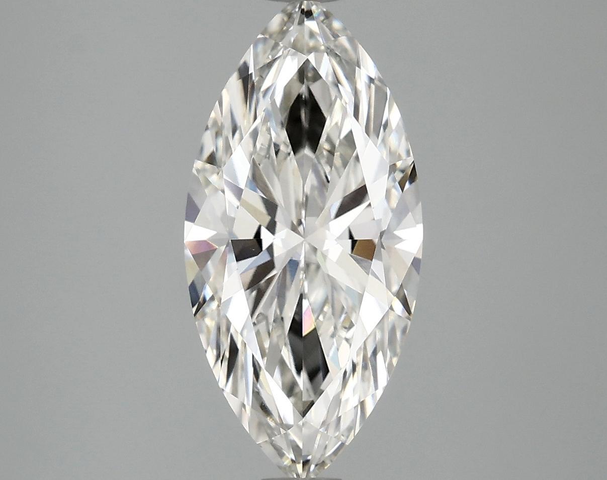 2.41 Carat Marquise Shaped Excellent Cut VVS2 IGI Certified Lab Grown Diamond