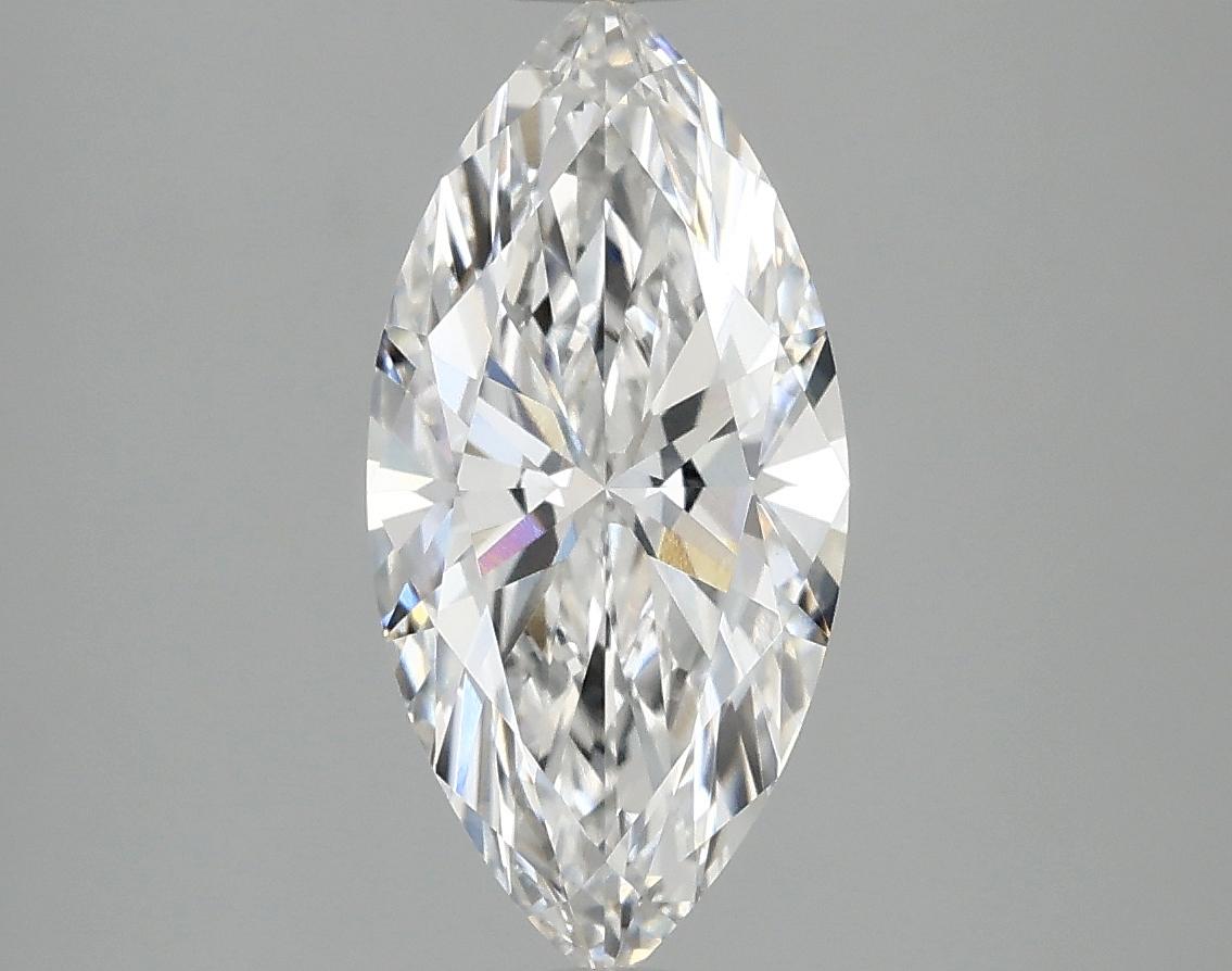 2.02 Carat Marquise Shaped Excellent Cut VVS2 IGI Certified Lab Grown Diamond
