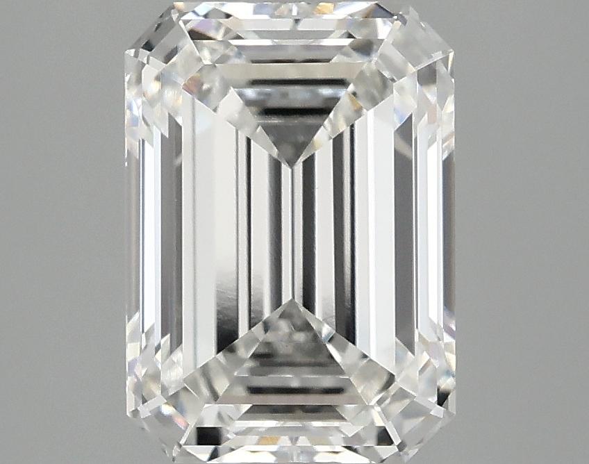 3.09 Carat Emerald Shaped Ideal Cut VVS2 IGI Certified Lab Grown Diamond