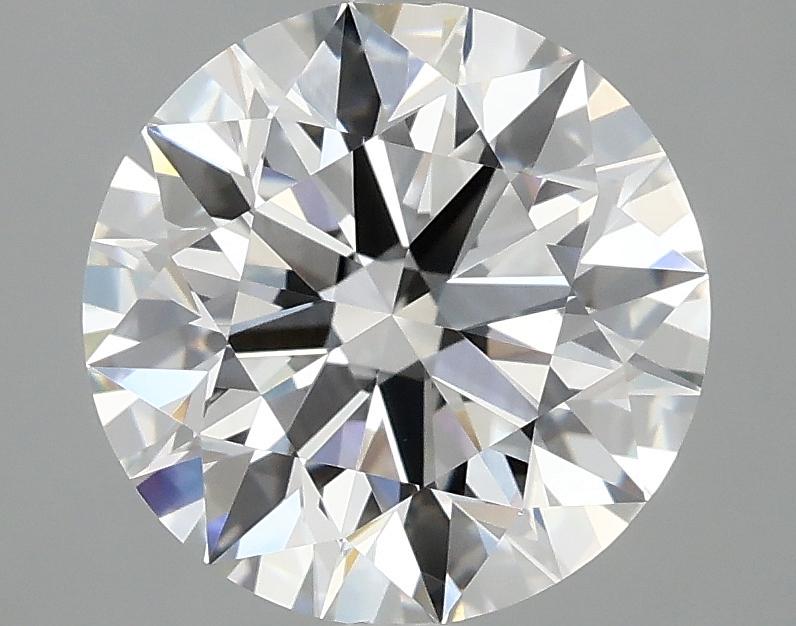 3.08 Carat Round Shaped Ideal Cut VVS2 IGI Certified Lab Grown Diamond