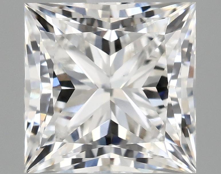 2.05 Carat Princess Shaped Ideal Cut VVS2 IGI Certified Lab Grown Diamond