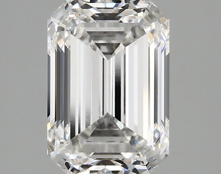 2.07 Carat Emerald Shaped Ideal Cut VS1 IGI Certified Lab Grown Diamond