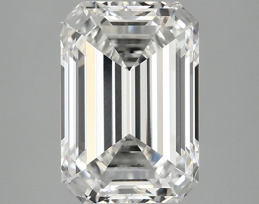 3.05 Carat Emerald Shaped Ideal Cut VS1 IGI Certified Lab Grown Diamond