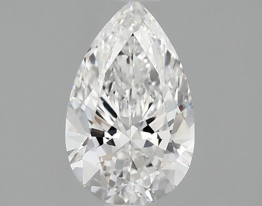 0.98 Carat Pear Shaped Ideal Cut VVS2 IGI Certified Lab Grown Diamond