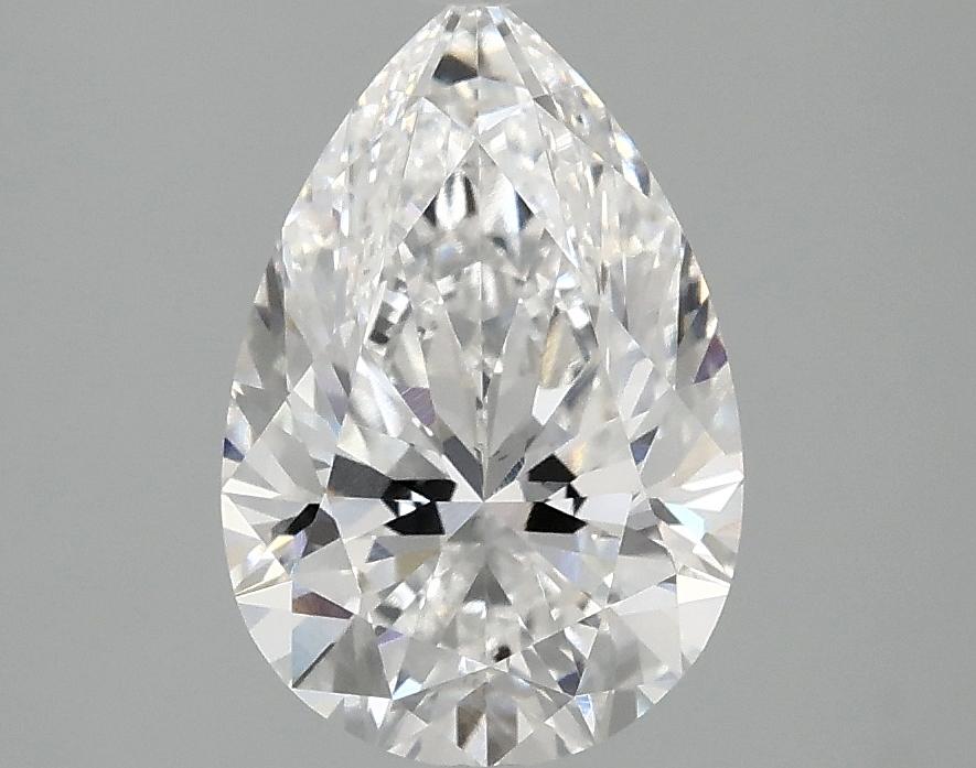 2.07 Carat Pear Shaped Excellent Cut VS1 IGI Certified Lab Grown Diamond