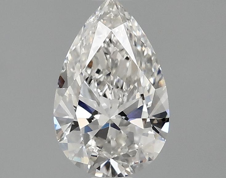 0.99 Carat Pear Shaped Ideal Cut VVS2 IGI Certified Lab Grown Diamond