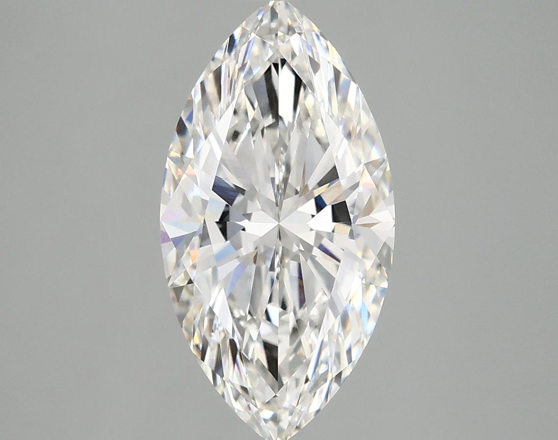 2.51 Carat Marquise Shaped Ideal Cut VVS2 IGI Certified Lab Grown Diamond