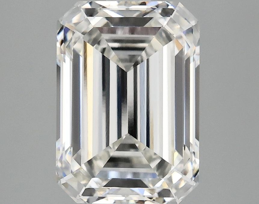 3.1 Carat Emerald Shaped Ideal Cut VVS2 IGI Certified Lab Grown Diamond