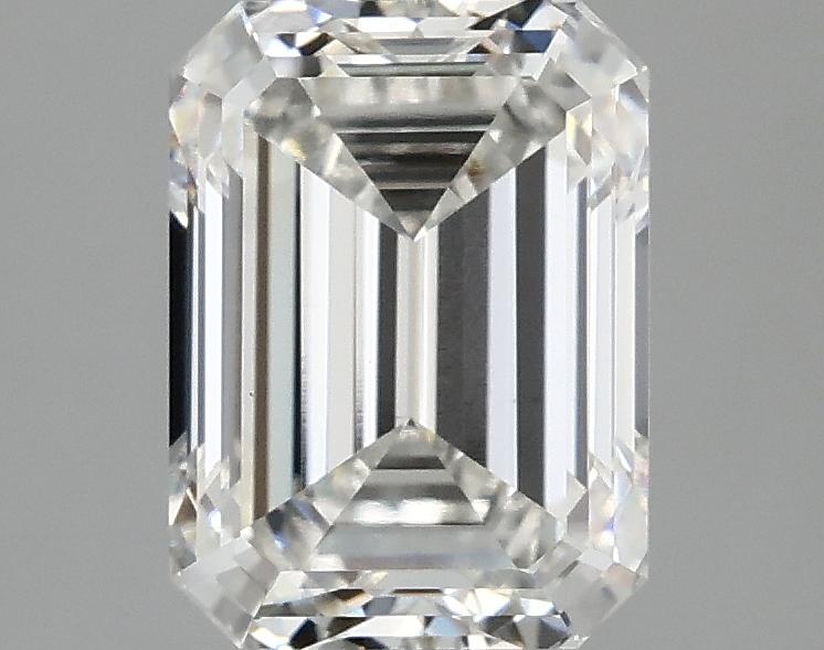 2.52 Carat Emerald Shaped Excellent Cut VVS2 IGI Certified Lab Grown Diamond